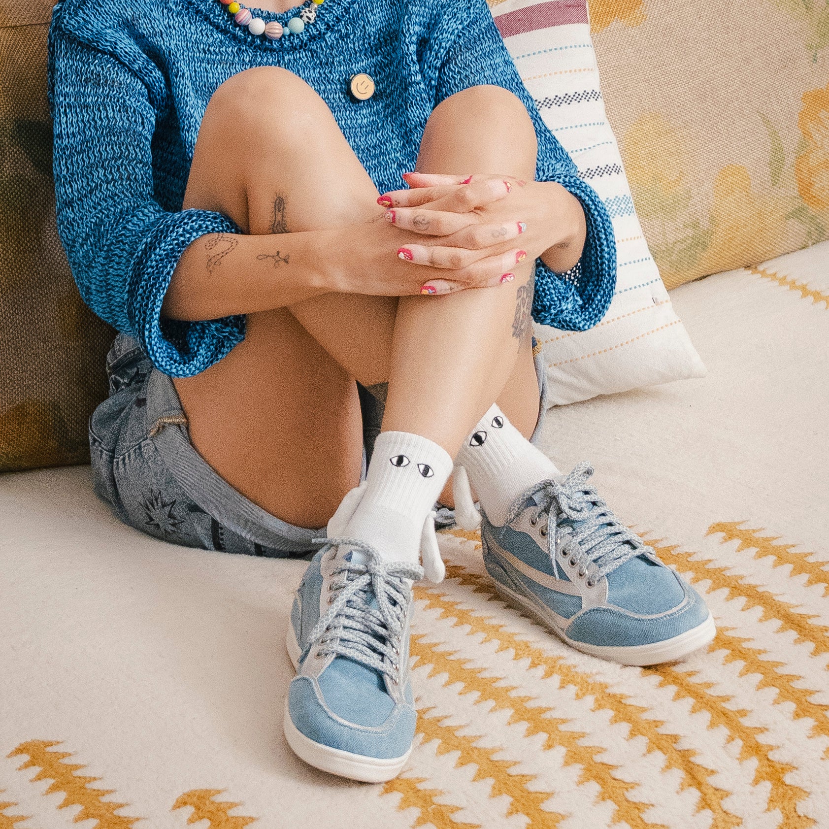 Gully Number 001 -  Baaz Baadal Blue for Women - Image 9