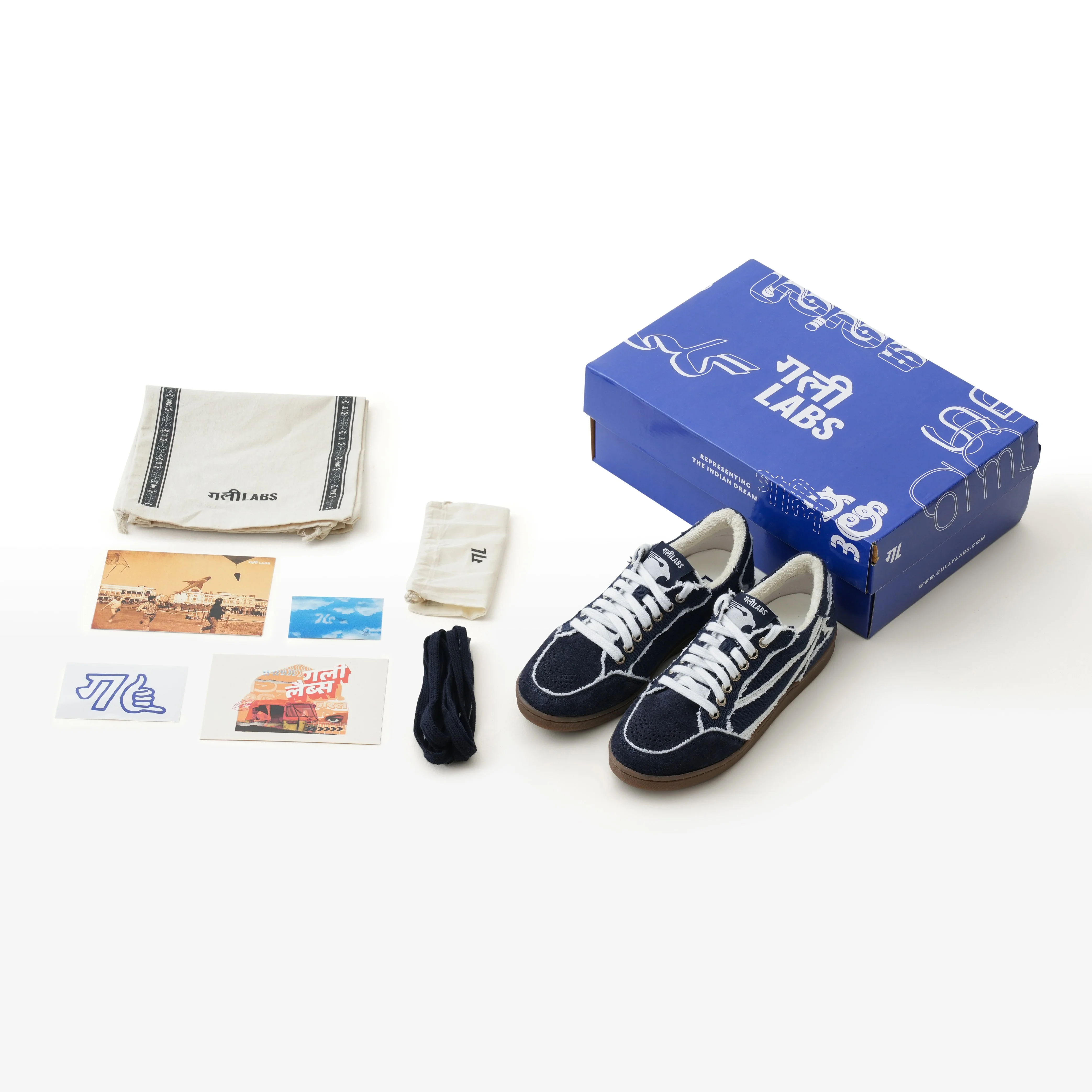 Gully Number 001 - Baaz Leila Navy for Women - Image 8