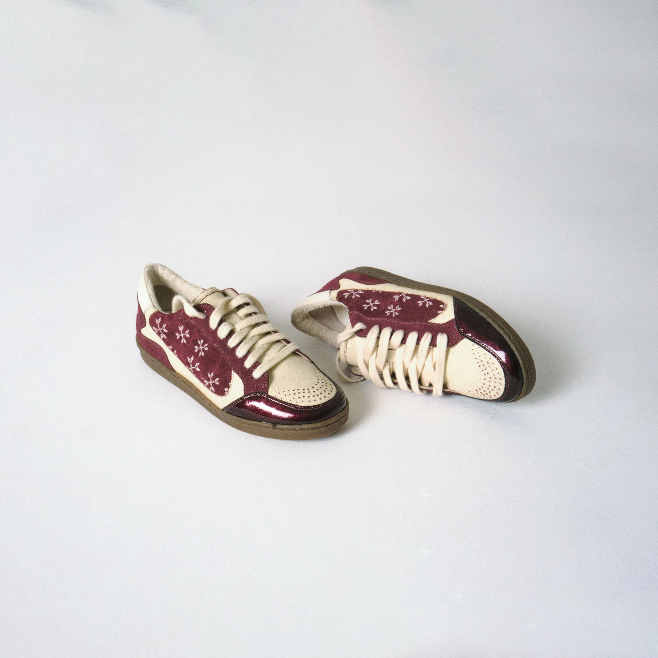 Gully Number 001 - Barfi Burgundy for Women - Image 5