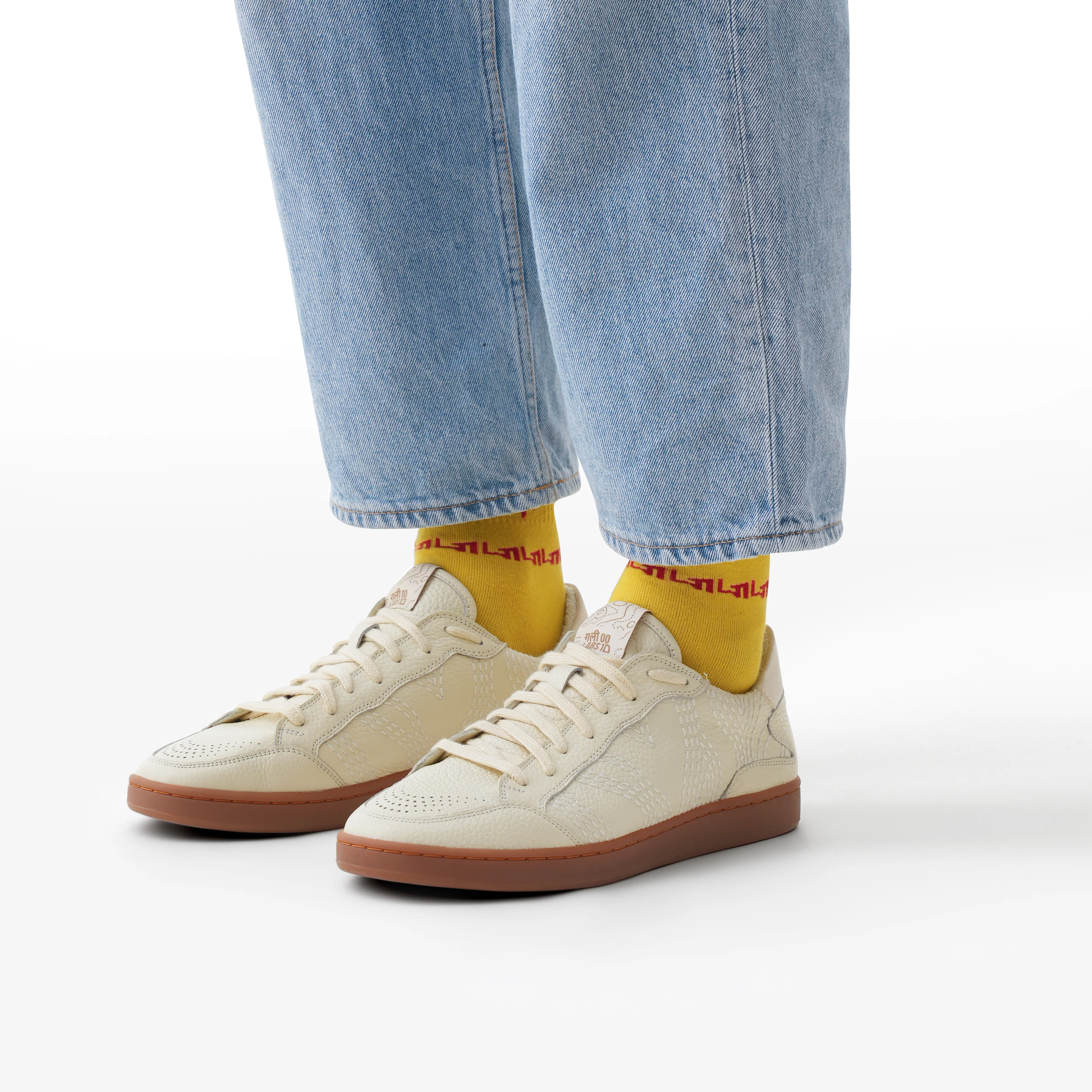 Gully Number 001 - Dvaita Calico White - Image 3